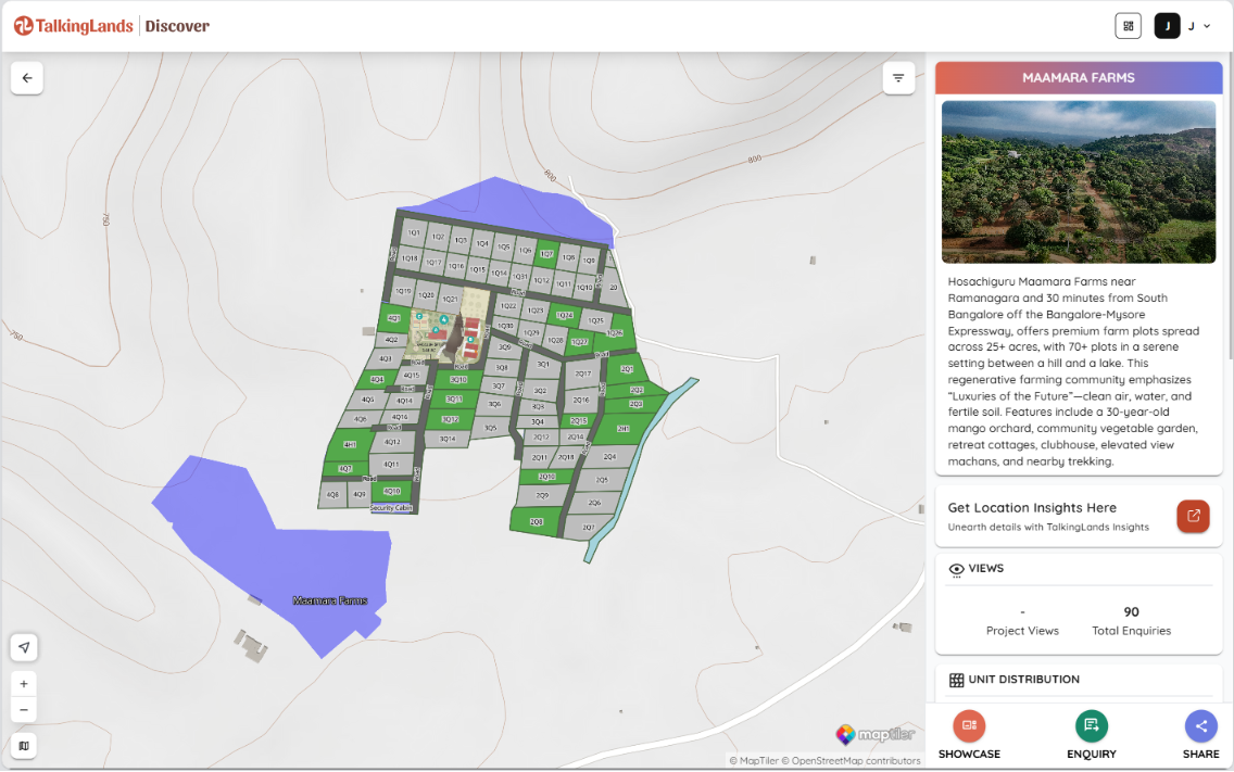 Interactive Layout Masterplan