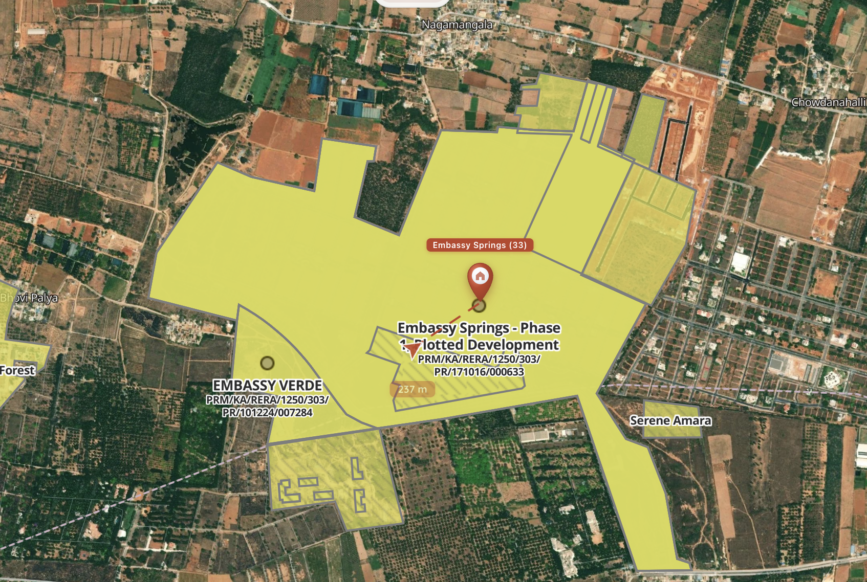 Property location visualization