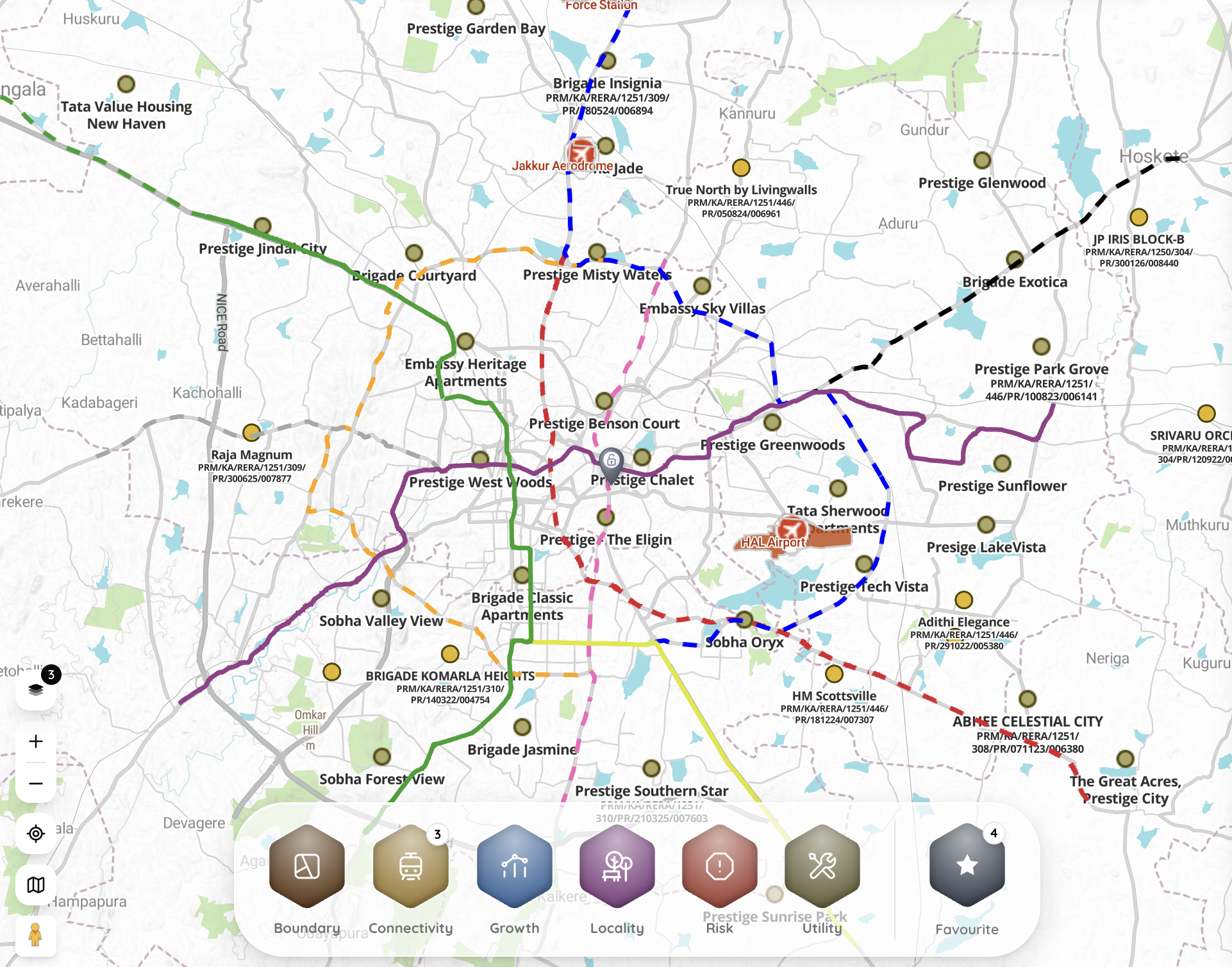 Connectivity intelligence layer