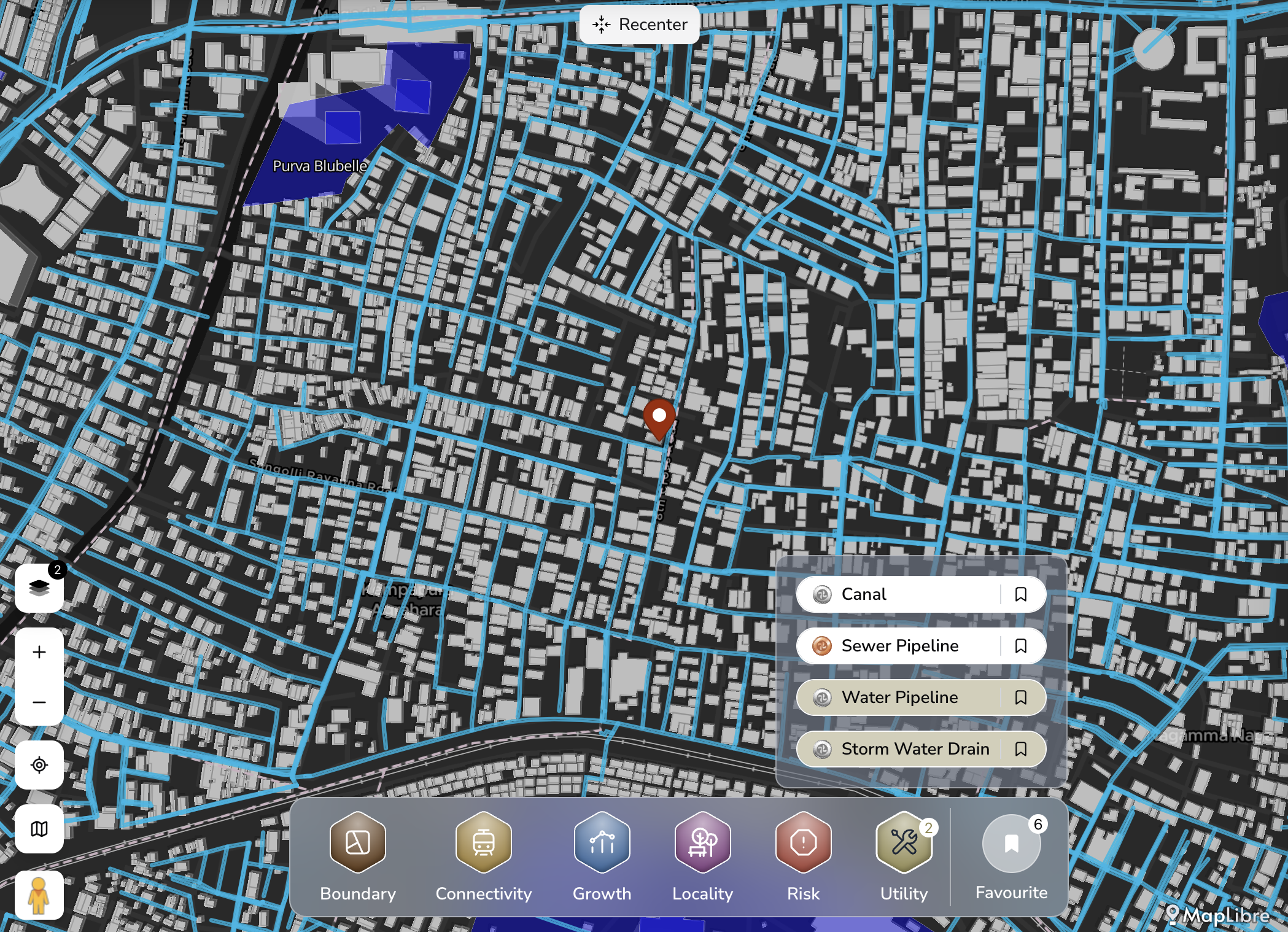 Utility layer preview